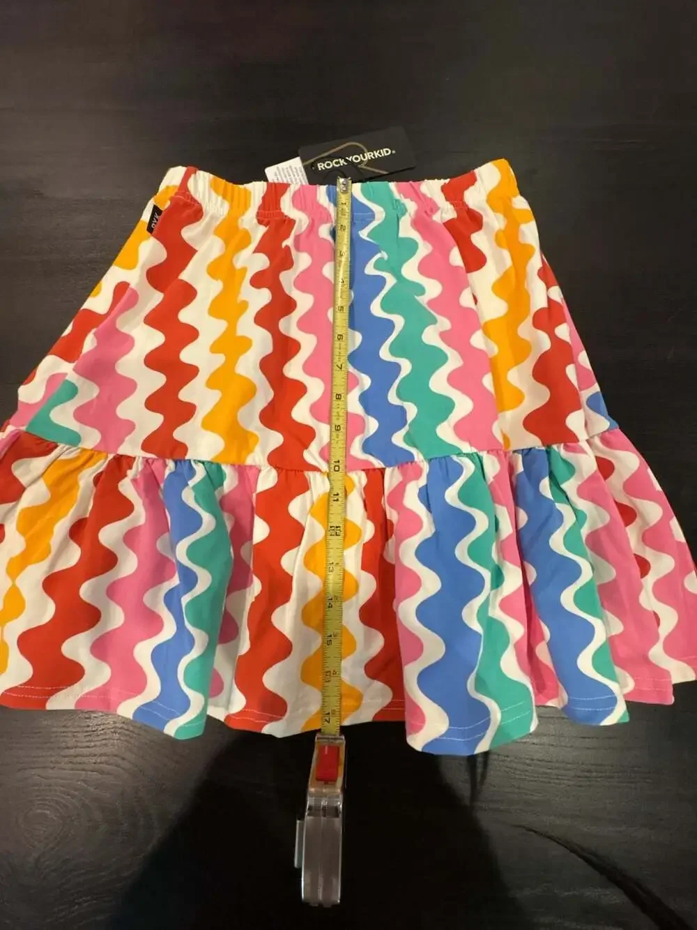 Rock Your Kid Ric Rac Skirt size 10 years new with tags stretch waist